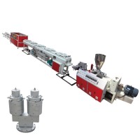 Plastic PE PP PVC Pipe extrusion Making Machinery Production Line